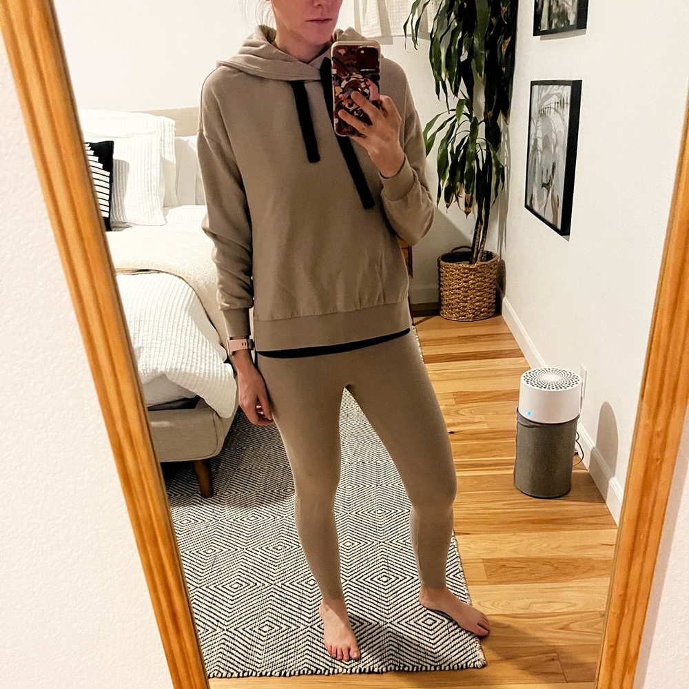 Cuyana Luxury Sweatsuit Set Size Small